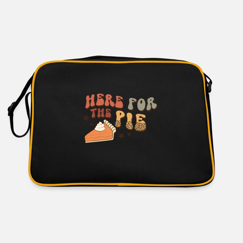 Thanksgiving here for the pie pumpkin pie Retro Bag