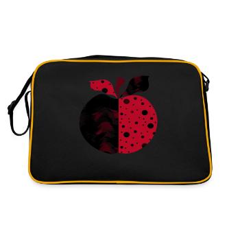 Pomme - Sac Retro - noir/or - Dos
