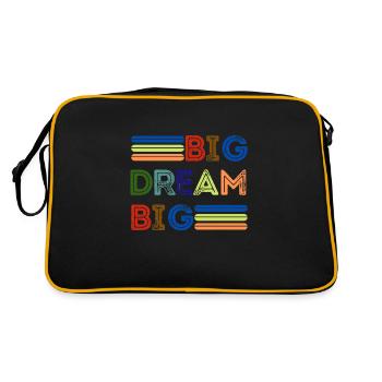 Big dream - Sac Retro - noir/or - Dos