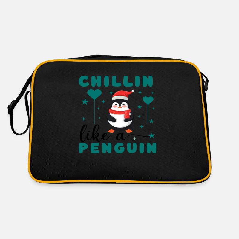 Chillin comme un pingouin Sac Retro