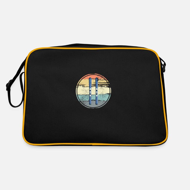 Planches de ski Vintage Sac Retro