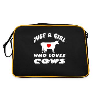 Vaches - Sac Retro - noir/or - Dos