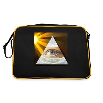 Inner Sight - Retro Bag - black/gold - Back