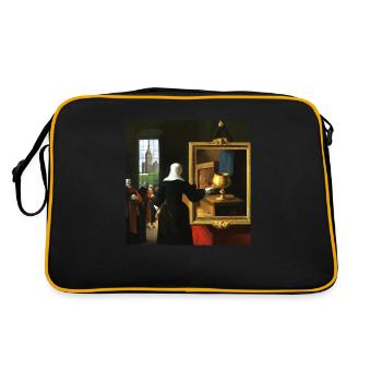 Grail Surrealism - Retro Bag - black/gold - Back