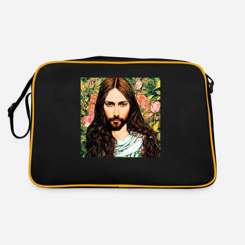 Portrait de Jésus-Christ Sac Retro