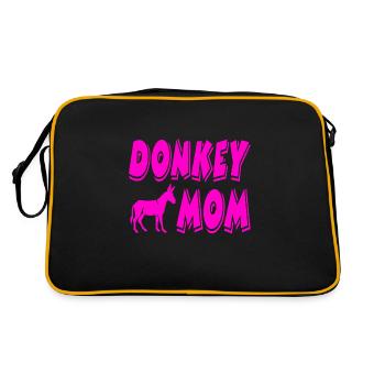 Donkey - Retro Bag - black/gold - Back