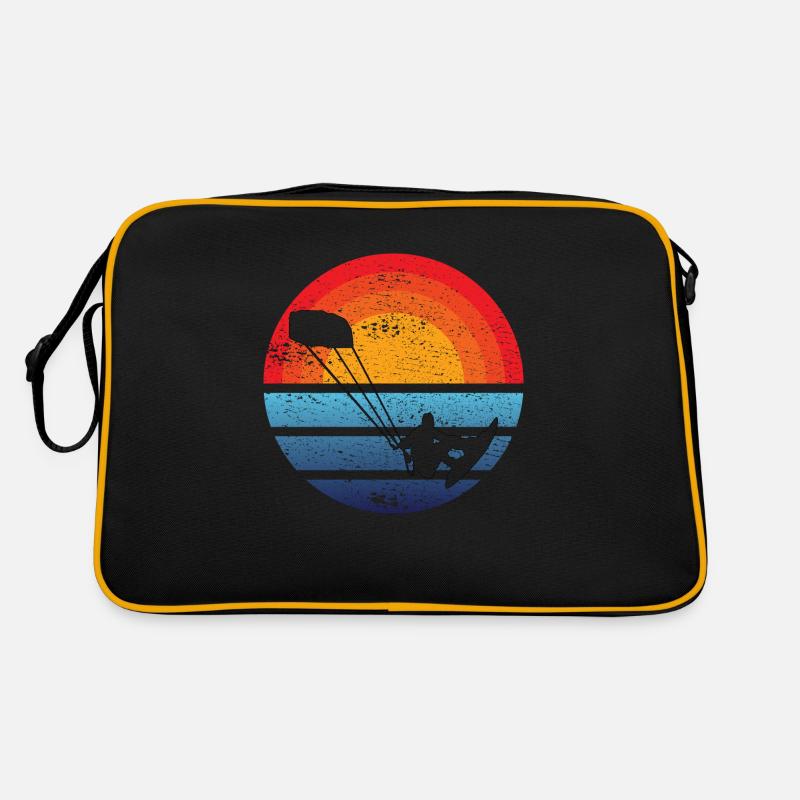 Windsurfer Kitesurfer Windsurfer Surfing Cadeau Sac Retro