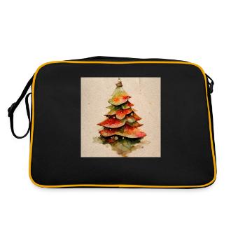 Noël 22 - Sac Retro - noir/or - Dos