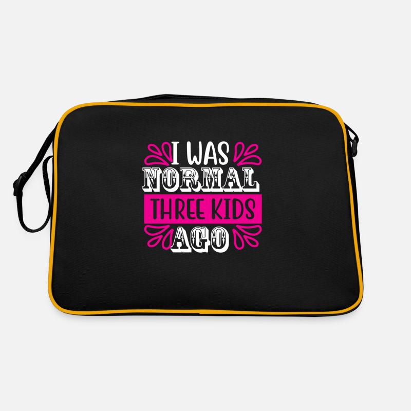 mummy - Retro Bag - black/gold