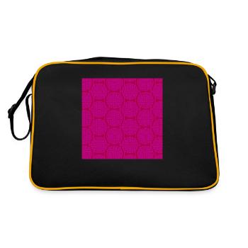 Modèle chinois - Sac Retro - noir/or - Dos