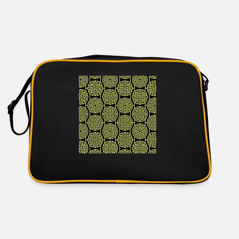 Chinesisches Muster Retro Tasche