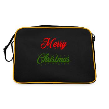 Joyeux Noël Feliz Navidad - Sac Retro - noir/or - Dos