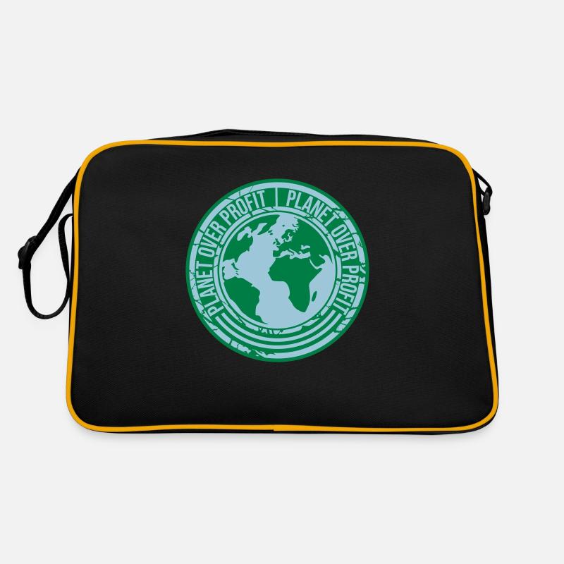 Planète sur le devis de profit Sac Retro