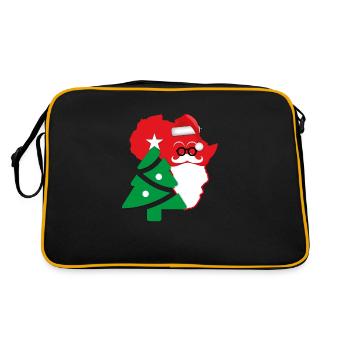 Merry Christmas - Sac Retro - noir/or - Dos