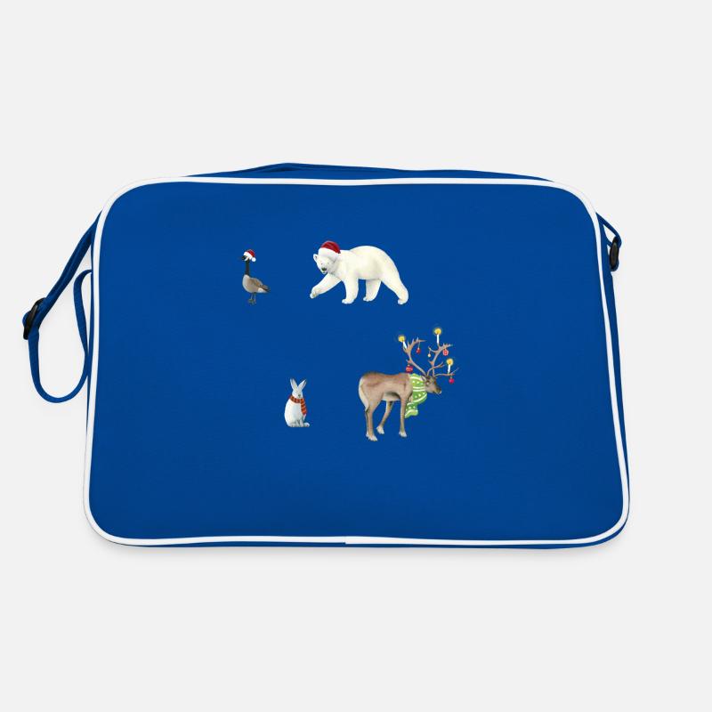 Weihnachten Retro Tasche