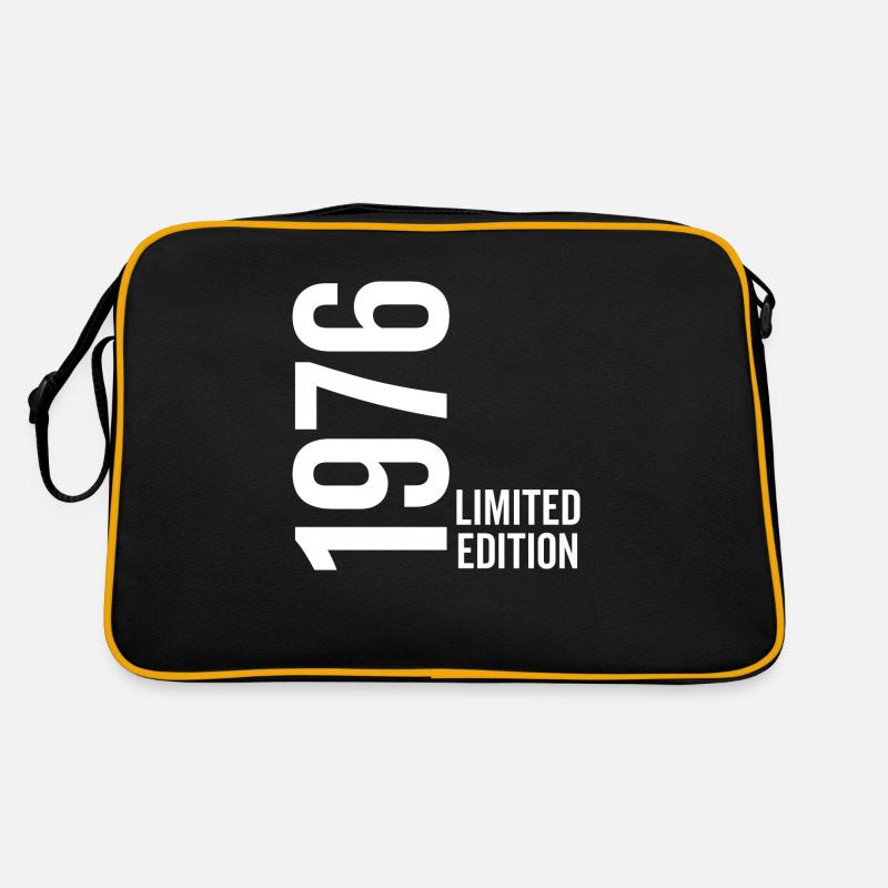 1976 Limited Edition - Retro Tasche - Schwarz/Gold