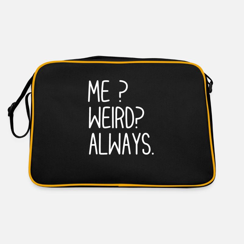 Moi bizarre toujours - Sac Retro - noir/or
