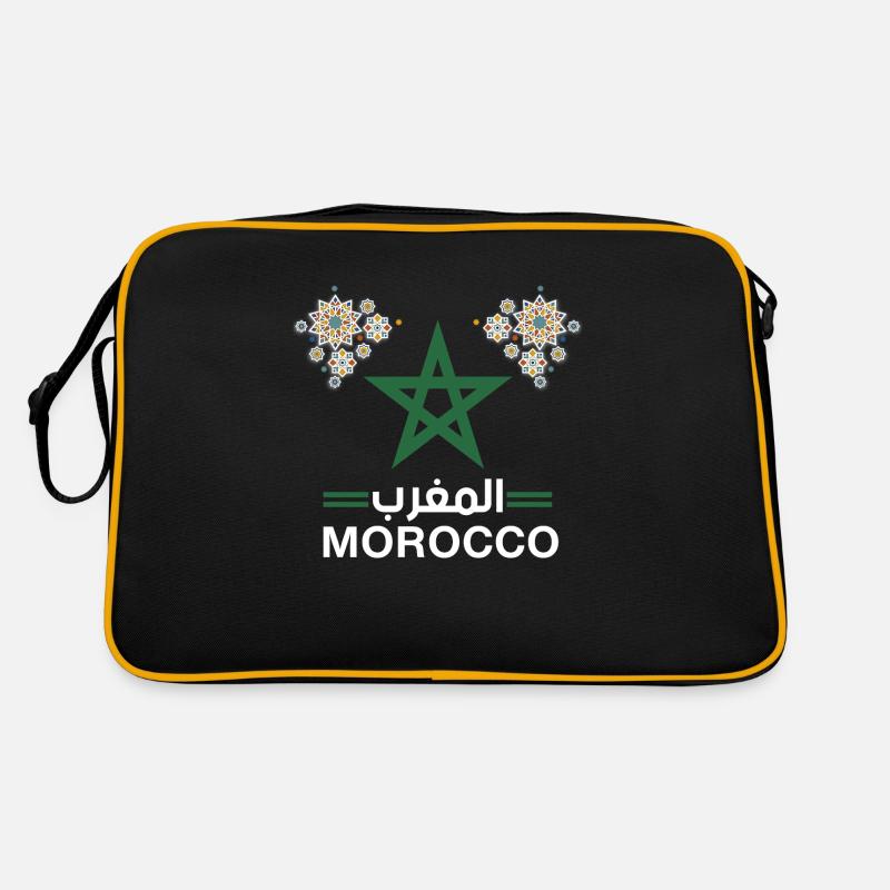 Morocco - Retro Bag - black/gold