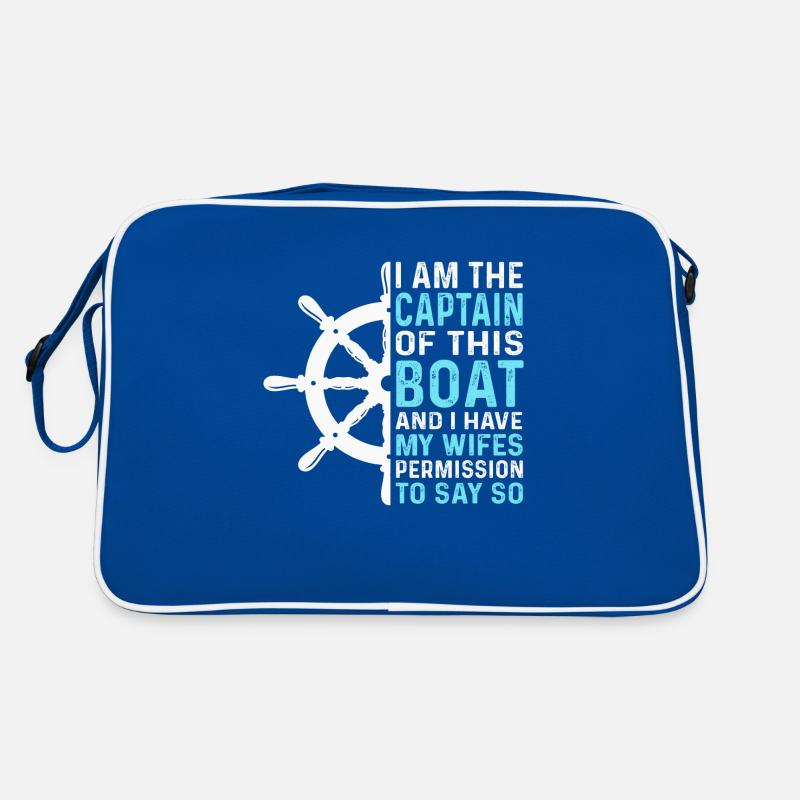 sailing Quotes Retro Bag