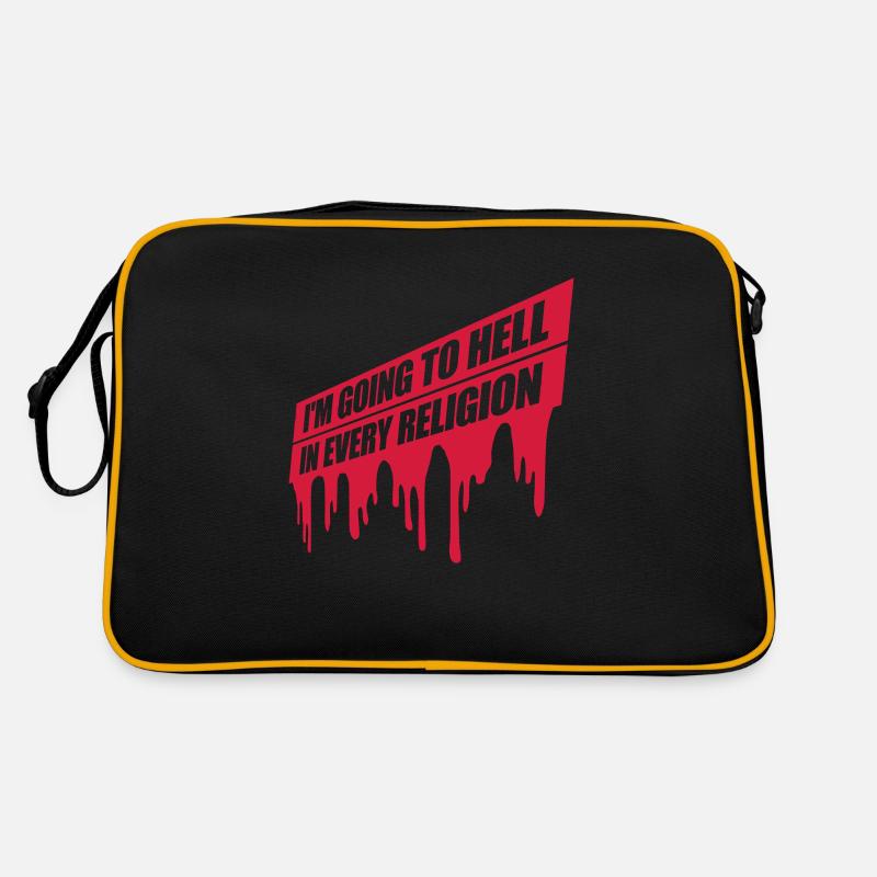 in going to hell Retro Bag