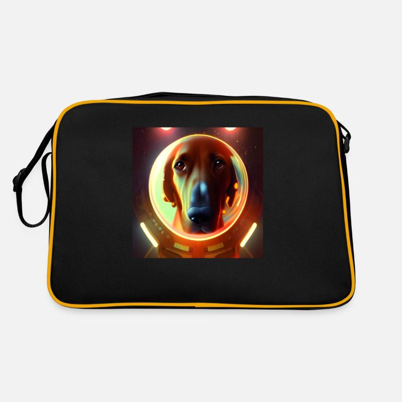 Le chien de l’univers Sac Retro