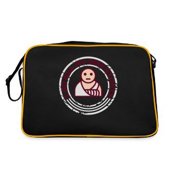 all my own stunts - Retro Bag - black/gold - Back