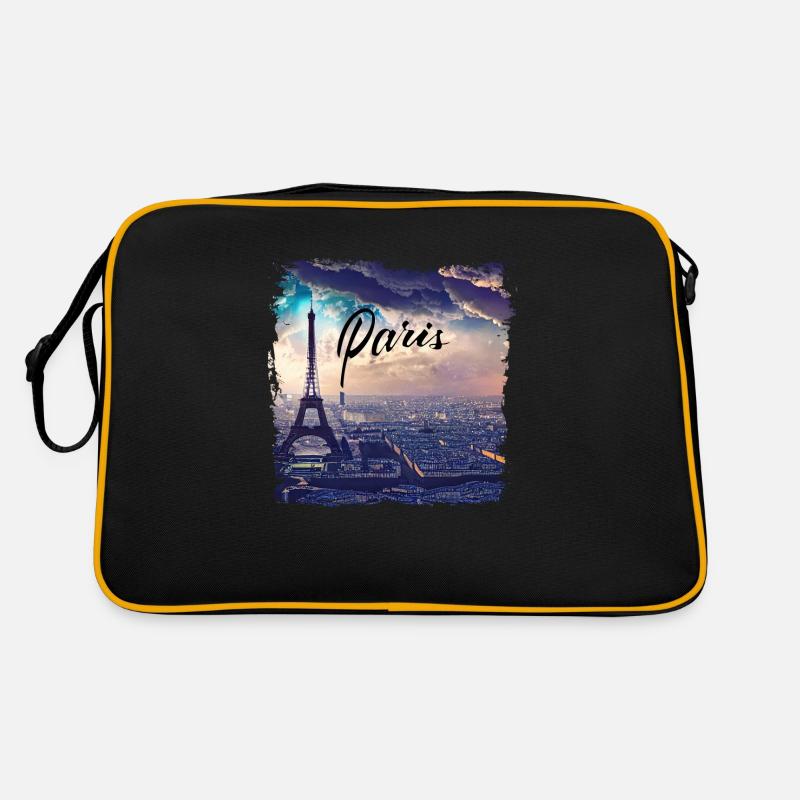 Paris Eiffel Tower Casual Style Retro Bag