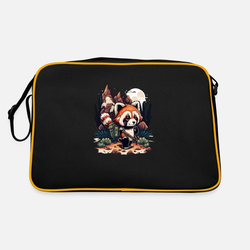 Panda roux errant Sac Retro