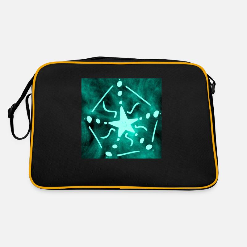 BLAUER STERN Retro Tasche