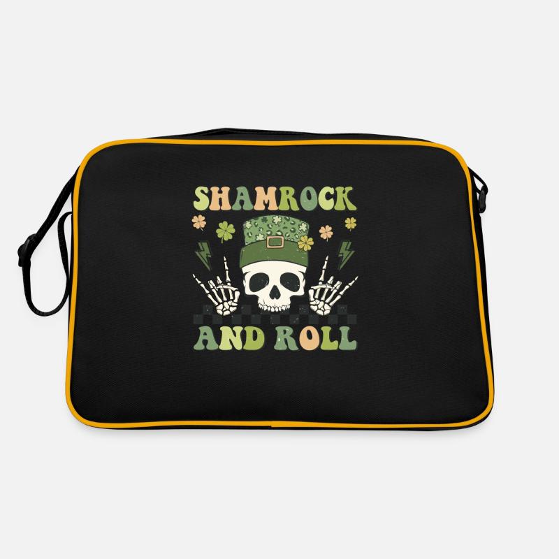Trèfle et rouler Sac Retro