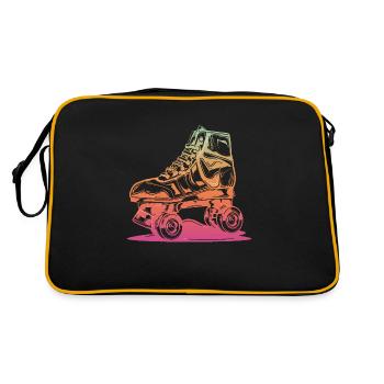 rollerblades rollerblade skates rollerskates retro - Retro Bag - black/gold - Back