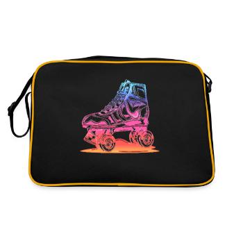 rollerblades rollerblade skates rollerskates retro - Retro Bag - black/gold - Back