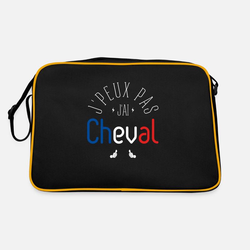 J Peux Pas J Ai Cheval Sac Retro