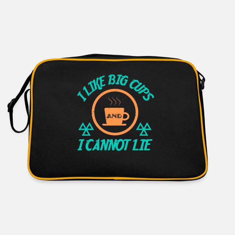 I LIKE BIG CUPS AND I CANNOT LIE Retro Bag