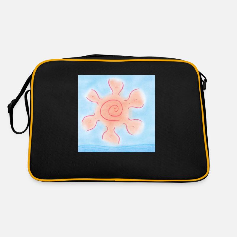 SONNE AM MEER Retro Tasche