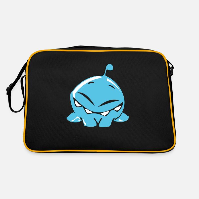 Petit monstre de goutte Sac Retro