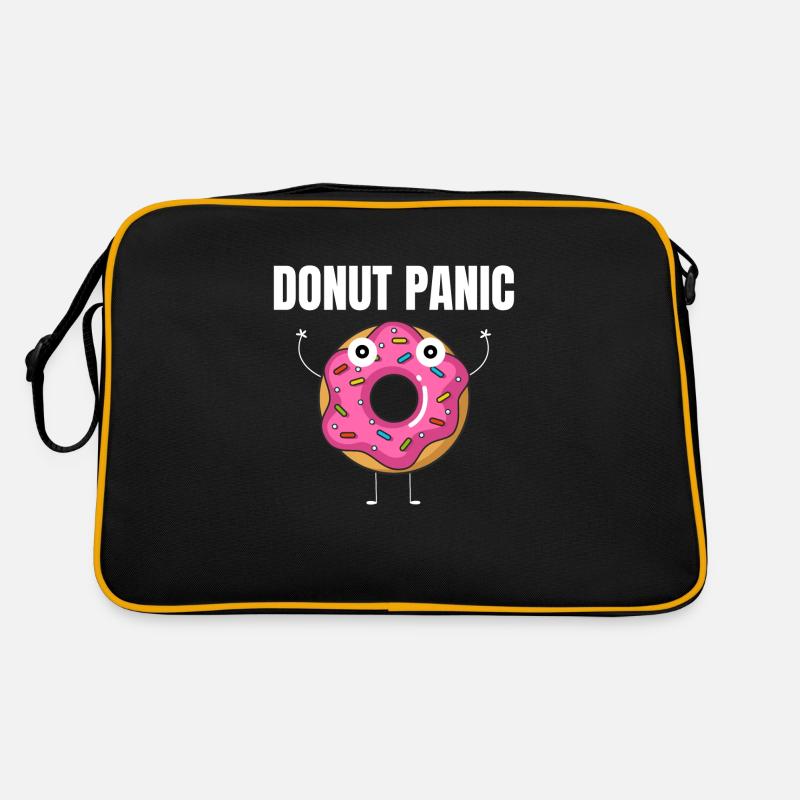 Donut Panik Retro Tasche