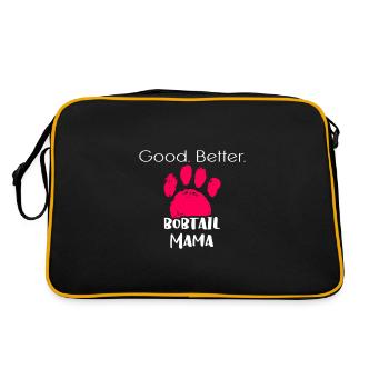 Bobtail - Retro Bag - black/gold - Back