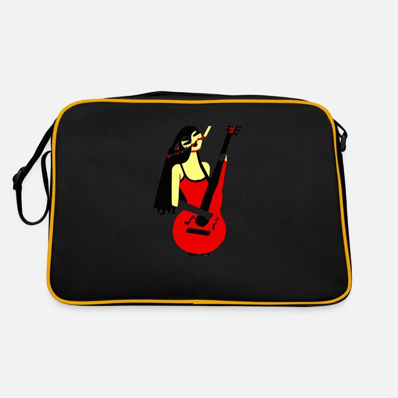 Fille de la musique Sac Retro