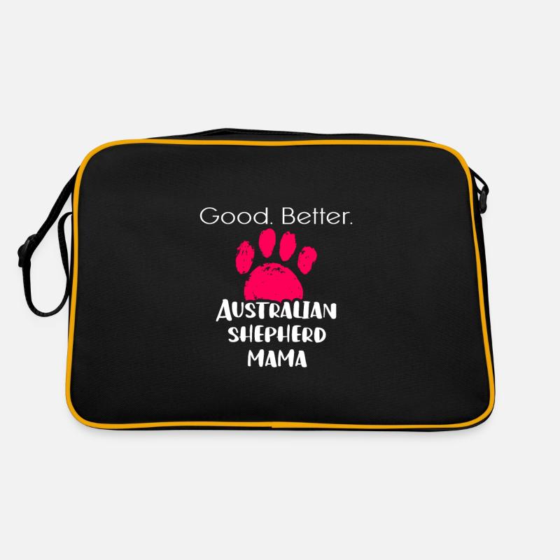 Australian Shepherd Retro Bag