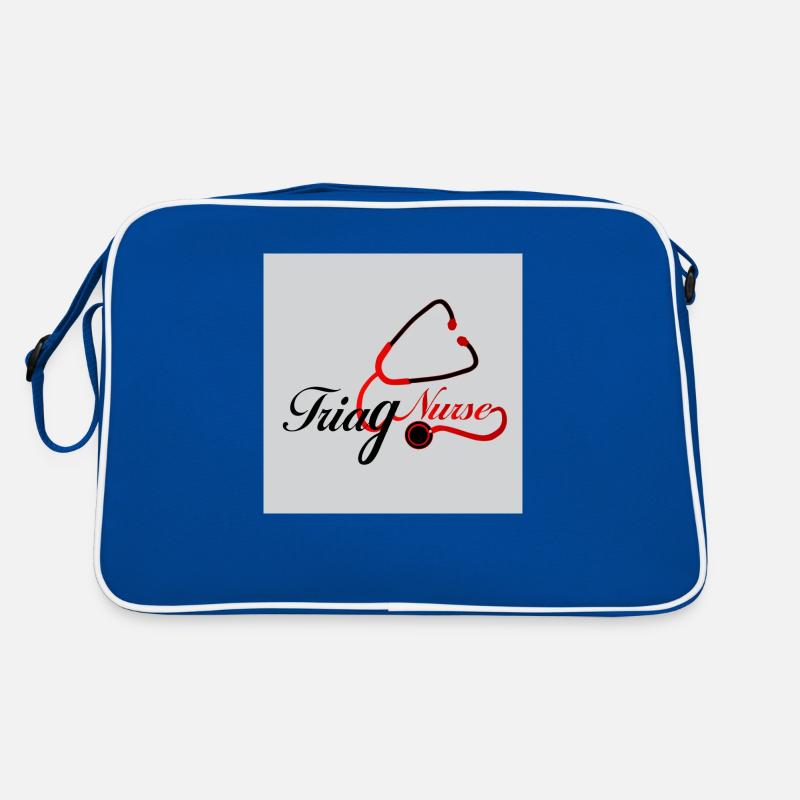 Conception de t-shirt infirmière Sac Retro
