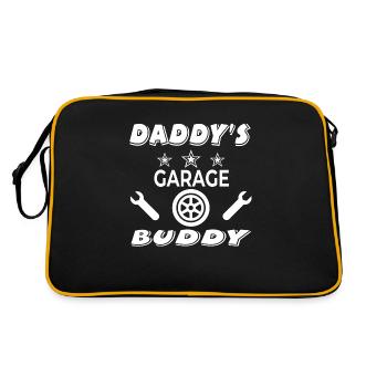 Garage - Retro Bag - black/gold - Back