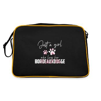 Dogue de Bordeaux - Sac Retro - noir/or - Dos