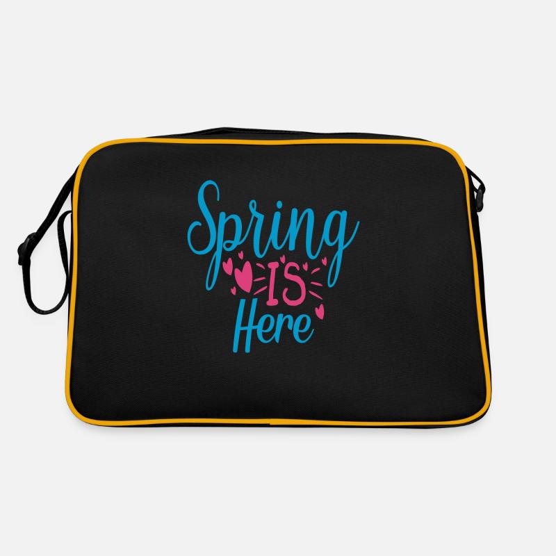Spring is here Retro Tasche