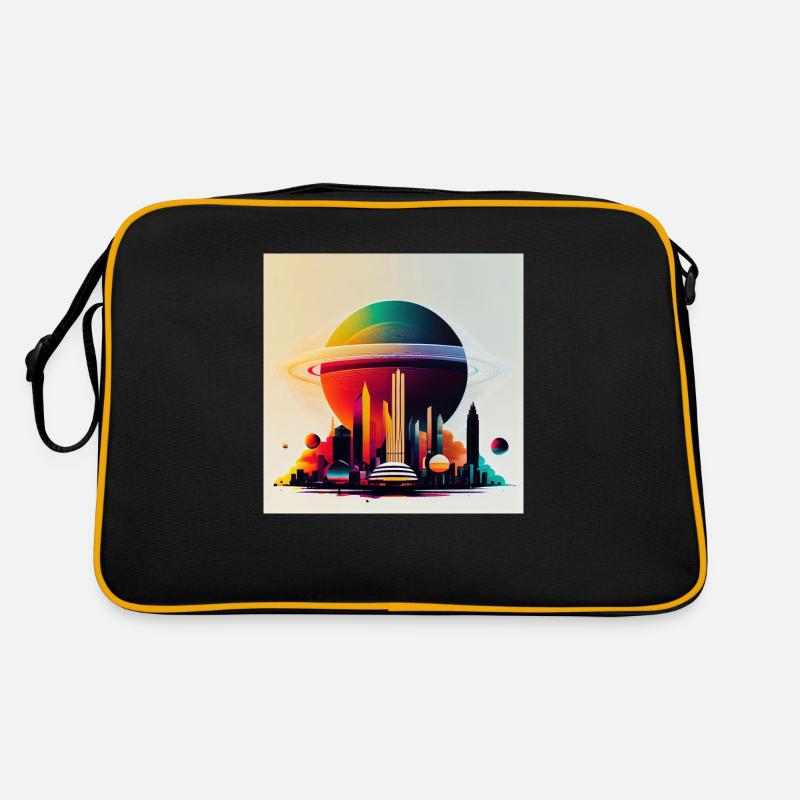 Kolonisation des Mars Retro Tasche