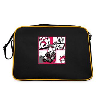 Le joueur d'échecs - Sac Retro - noir/or - Dos