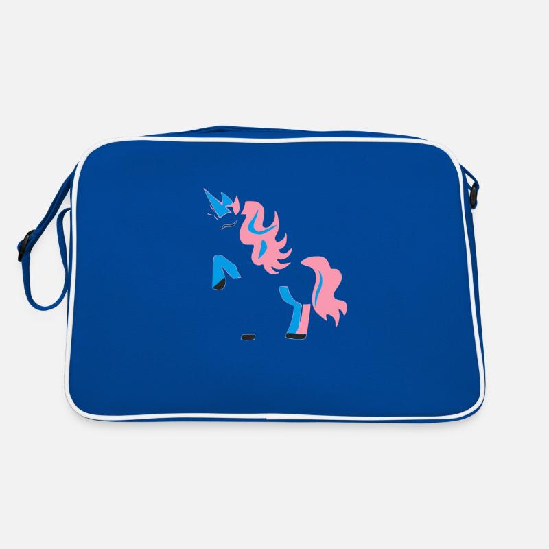 Das Einhorn Retro Tasche