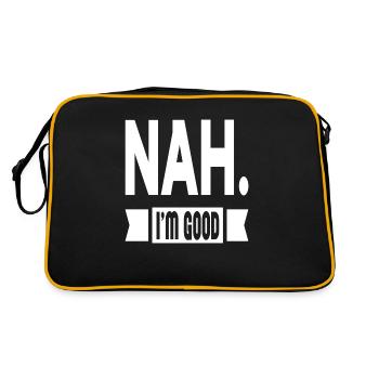 Near. I'm Good - Retro Bag - black/gold - Back