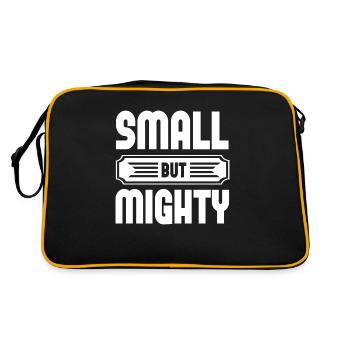 Small But Mighty - Retro Bag - black/gold - Back