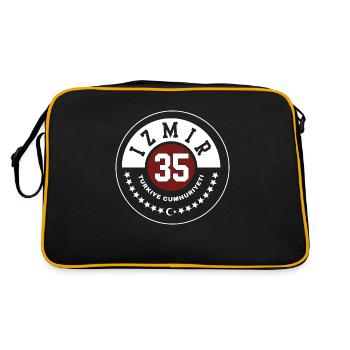 Izmir - Retro Bag - black/gold - Back